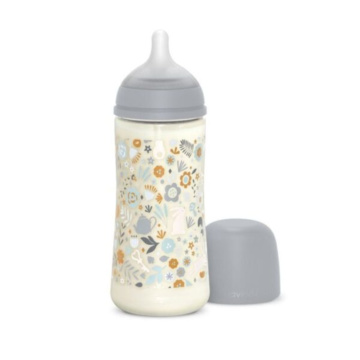 Biberon Suavinex Wonderland Liberty Pl. SX PRO 360 ml-bleu clair