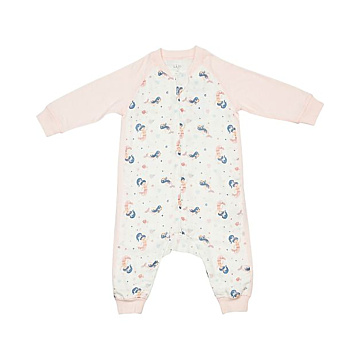 Sacco Nanna con Piedini - Sirene - TOG1 - Cotone e Viscosa di Bambù Lulujo Baby