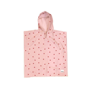 Peignoir poncho à capuche Sweethearts d'Elodie Details