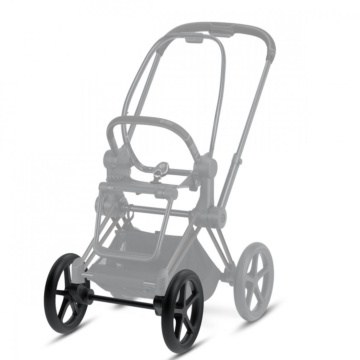 Cybex Platinum Jeu de Roues Avant Rough Terrain Priam Noir Mat