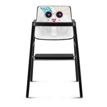 Cybex Wanders Fashion Collection House Love Guru Chaise haute blanche